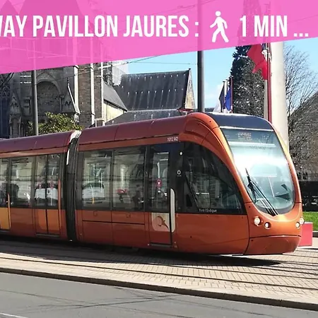 דירה Tramway 5 Jaures Cosy Proche Gare *
