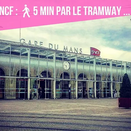 דירה Tramway 5 Jaures Cosy Proche Gare *